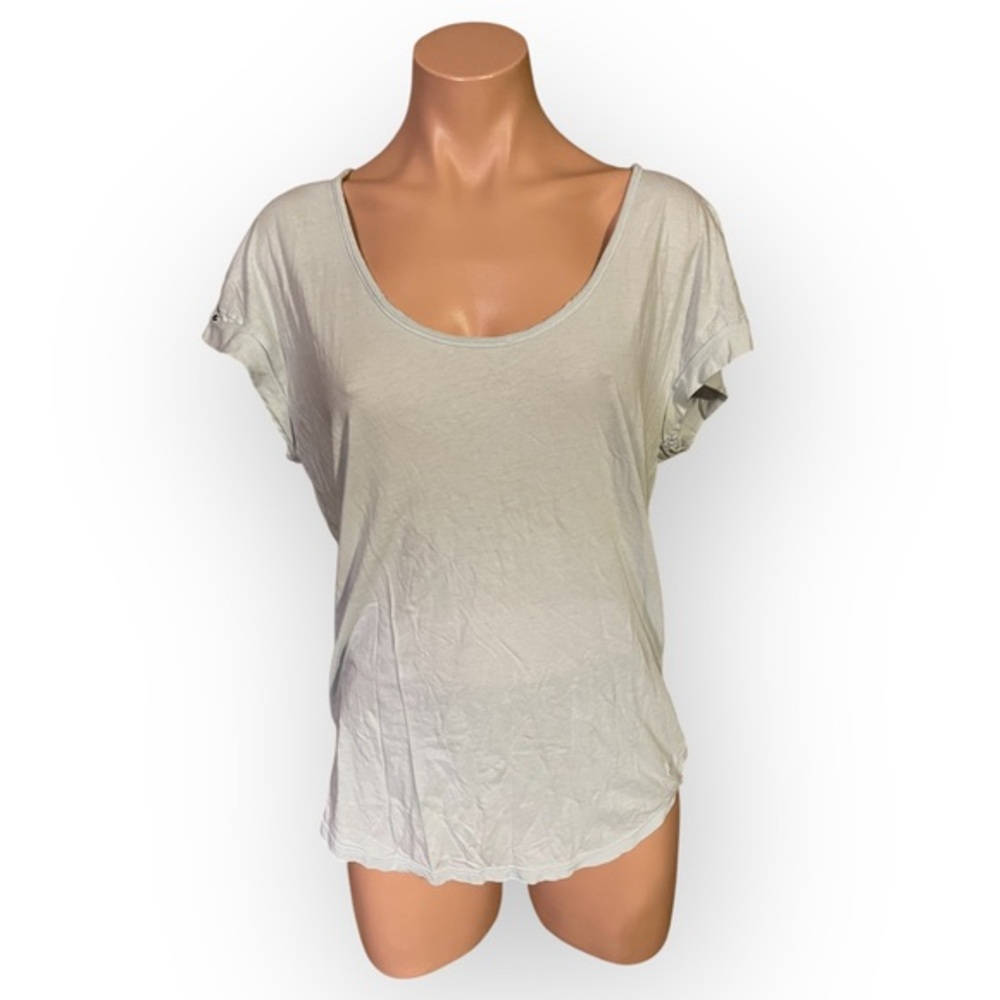 American Eagle Outfitters Women’s Small Vintage Y2K Light Blue Tee